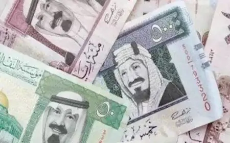 ارتفاع سعر الريال السعودي في 5 بنوك خلال تعاملات اليوم الخميس