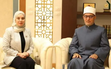 مفتي الجمهورية يستقبل سفيرة البحرين لبحث تعزيز التعاون المشترك بين الطرفين