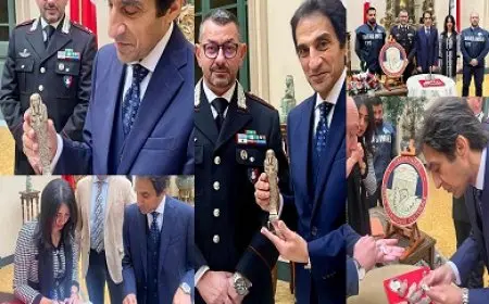 سفير مصر في روما يعلن استعادة عدد من القطع الأثرية الفرعونية المهربة