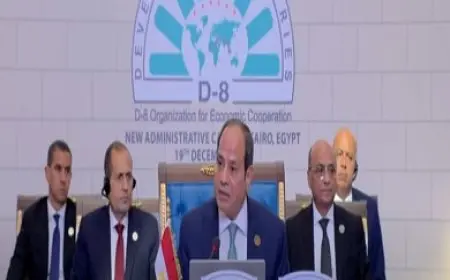 الرئيس السيسي يطالب بترجمة توصيات قمة الدول الثماني النامية إلى خطوات عملية