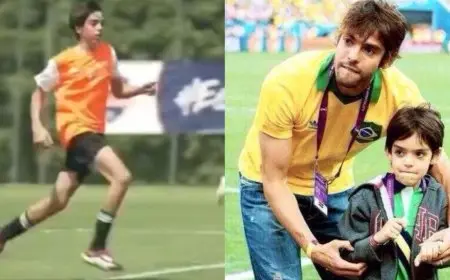 نجل كاكا يخطف الأضواء في تدريبات ميلان