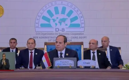 نص كلمة الرئيس السيسي بجلسة إعادة الإعمار في غزة ولبنان