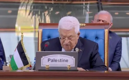 الرئيس الفلسطيني: العالم مطالب اليوم أن يتعامل بمعيار واحد للعدالة