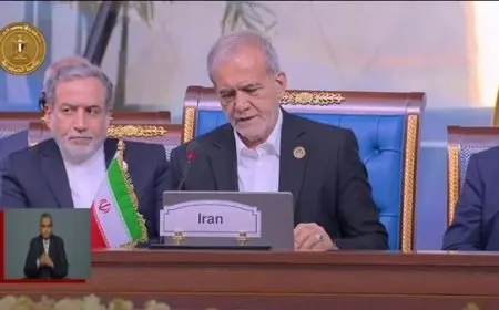 الرئيس الإيراني يثمن جهود مصر ووساطتها لوقف إطلاق النار في غزة