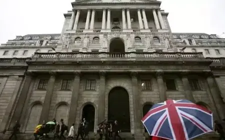 بنك إنجلترا يبقي على سعر الفائدة دون تغيير عند 4.75%