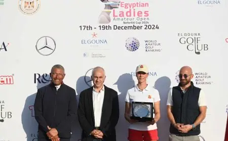ختام ناجح لبطولة مصر الدولية للجولف للسيدات.. والإسبانية جوليا تحقق اللقب
