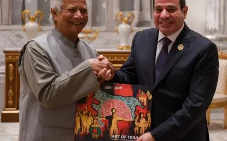 الرئيس السيسي يؤكد تقدير مصر العميق للعلاقات التاريخية مع بنجلاديش