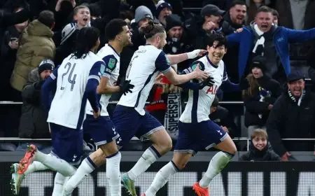 مباراة الأخطاء.. سون يحبط انتفاضة يونايتد ويعبر بتوتنهام لنصف نهائي كأس الرابطة