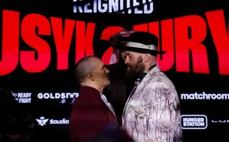 بين الثأر والهيمنة.. فيوري وأوسيك يستعدان لنزال ناري السبت في الرياض