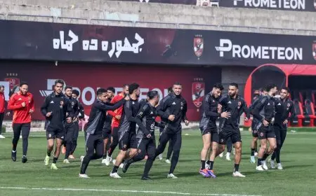 الأهلي يستأنف تدريباته استعدادا لمواجهة شباب بلوزداد الجزائري