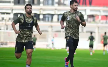 تدريبات استشفائية في الزمالك استعدادا لمواجهة طلائع الجيش