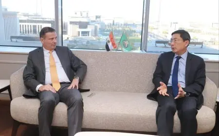 وزير الزراعة يبحث مع سفير سنغافورة بالقاهرة سبل التعاون المشترك