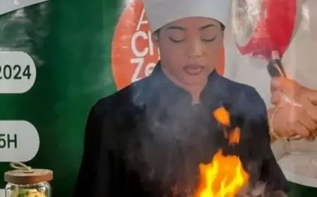 الطهي 5 أيام دون توقف يُدخل طاهية إيفوارية موسوعة جينيس