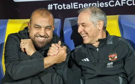 محمد رمضان وكهربا يمنعان لاعبي الأهلي من تحية الجماهير بعد الـ6-1 أمام بلوزداد