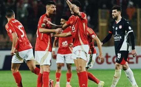 ملخص وأهداف مباراة الأهلي وشباب بلوزداد في دوري أبطال إفريقيا