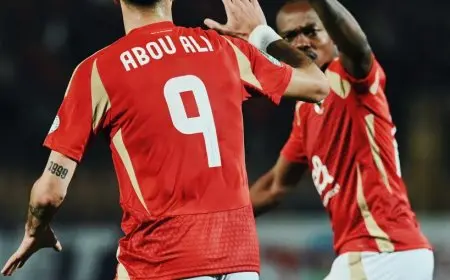 في دقيقتين.. الأهلي يضيف الرابع والخامس في شباك شباب بلوزداد