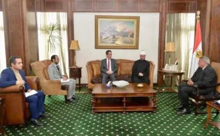 رئيس الأعلى للإعلام يستقبل وزير الأوقاف بحضور رئيس الوطنية للإعلام