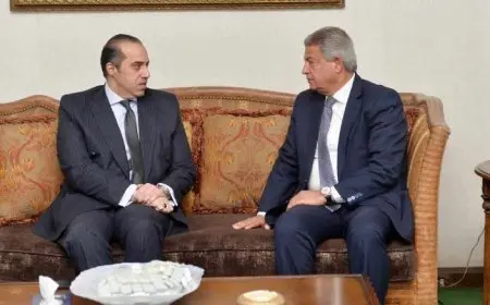 رئيس المجلس الأعلى الإعلام يستقبل وزير الشئون النيابية لبحث سبل التعاون المشترك