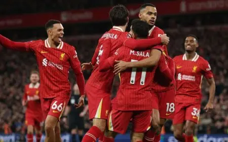 مهاجم ليفربول: فخور أنني ألعب بجوار محمد صلاح