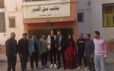 وزير العمل يتفقد منطقتي عمل السلام والعبور بالقاهرة والقليوبية