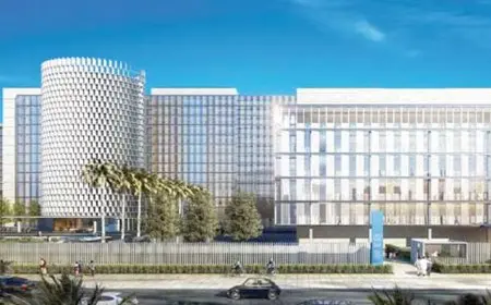 رئيس الوزراء يتابع الموقف التنفيذي لمستشفى 500500 لعلاج الأورام بالشيخ زايد