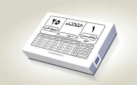 مواعيد الإجازات الرسمية في مصر 2025