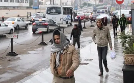 «الأرصاد» تحذر من طقس شديد البرودة: الحرارة تصل لـ 10 درجات بالقاهرة و4 بالصعيد