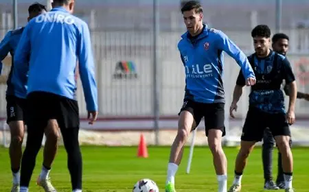 فقرة فنية وتقسيمة في مران الزمالك استعدادا لـ الاتحاد السكندري