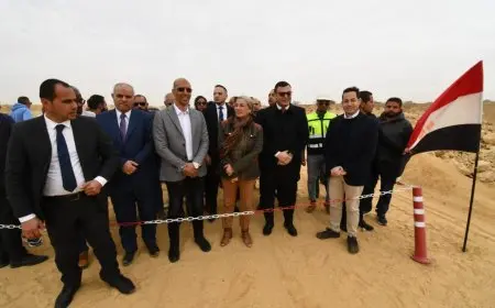 وزيرا الإسكان والبيئة يتفقدان موقع مشروع تدوير مخلفات البناء والهدم بالقاهرة الجديدة
