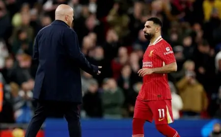 سلوت مدرب ليفربول: سيكون من المفاجئ إذا أعلنت تجديد عقد صلاح