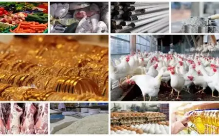 خريطة الأسعار اليوم: انخفاض أسعار البيض والدواجن والحديد وارتفاع الذهب