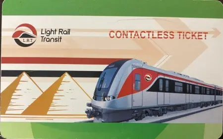 وزارة النقل توفر وسائل دفع متنوعة بشبكة المترو والقطار الخفيف LRT