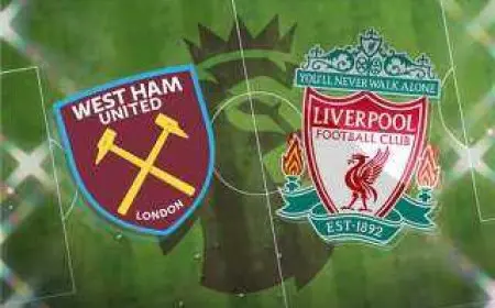 موعد مباراة ليفربول ووست هام اليوم في الدوري الانجليزي والقنوات الناقلة