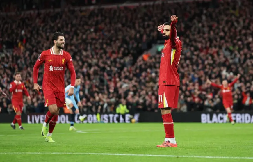 محمد صلاح يدخل نادي المائة في التمريرات الحاسمة مع ليفربول