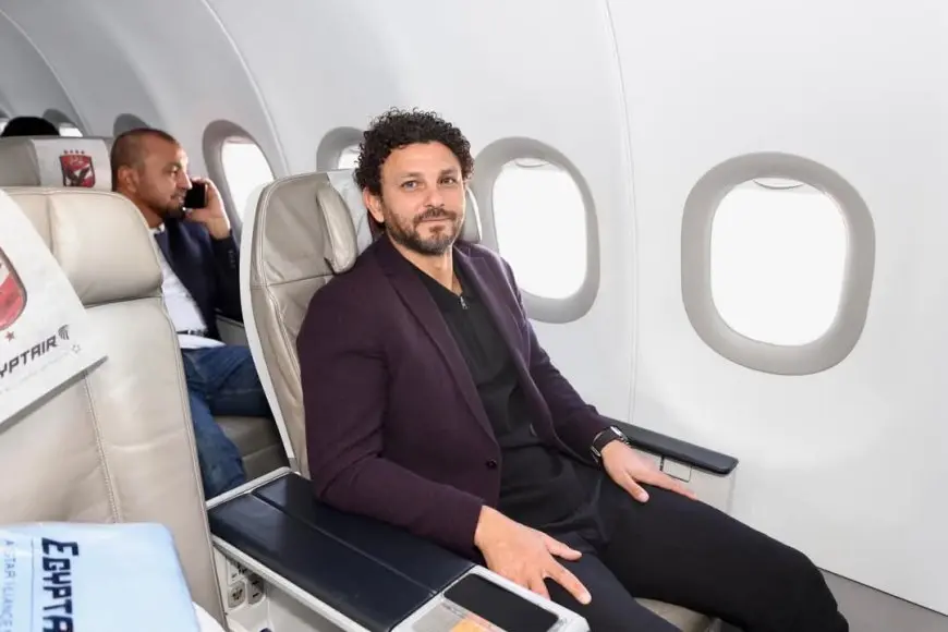 حسام غالي يطمئن على إجراءات تسكين بعثة الأهلي في جنوب إفريقيا