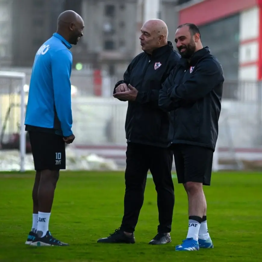 شيكابالا وناصر ماهر يشاركان في تدريبات الزمالك تمهيدًا لعودتهما للمباريات