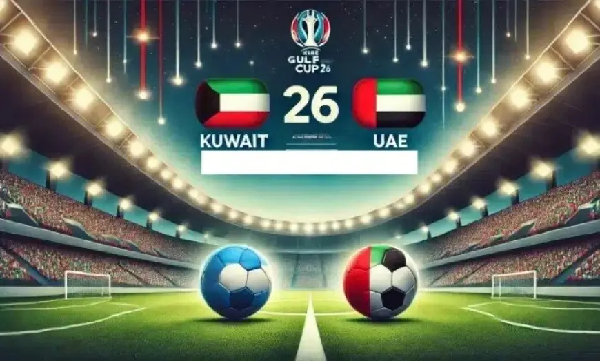 القنوات الناقلة لمباراة الامارات والكويت في كأس الخليج 26 والتشكيل المتوقع