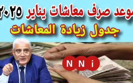 موعد صرف معاشات يناير 2025 من بنك ناصر الاجتماعي بمناسبة أعياد المسيحيين