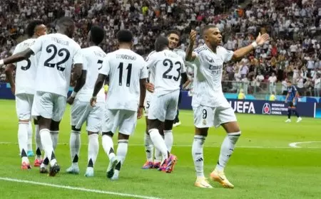 تشكيلة مباراة ريال مدريد اليوم ضد ريال مايوركا في نصف نهائي كأس السوبر الإسباني والقنوات الناقلة