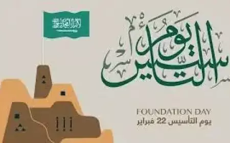 اجازة يوم التاسيس 2025 و أجمل عبارات التهنئة والاحتفال بيوم التأسيس السعودي 1446/2025