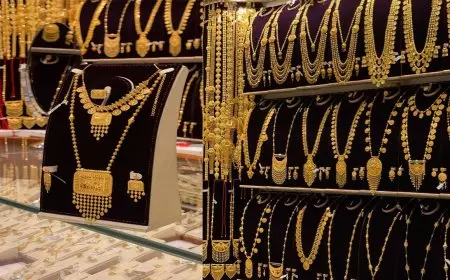 هبوط جديد.. سعر جرام الذهب عيار 21 الأن في محلات الصاغة يسجل تراجع جديد وفرصة الشباب لشراء الشبكة