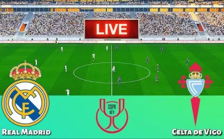 ماتش الريال اليوم بث مباشر ضد سيلتا فيغو اليوم في الدور الـ16 في كأس ملك إسبانيا 2025