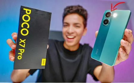 شاومي تُبهر العالم.. هاتف xiaomi poco x7  بمواصفات مميزة وجبارة وسعر اقتصادي جدا
