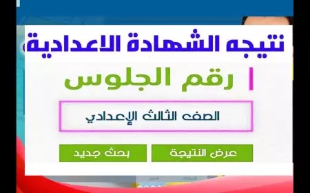 نتيجة الشهادة الإعدادية برقم الجلوس 2025 عبر بوابة التعليم الاساسي eduserv.cairo.gov.eg في محافظة القاهرة
