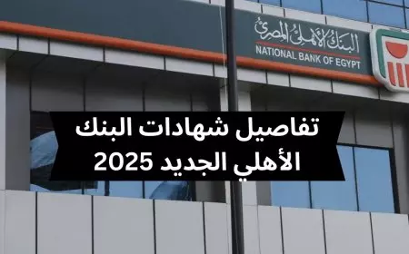شهادات البنك الأهلي المصري 2025 اعلى عائد وفائدة في كل بنوك مصر تصل الى 30%