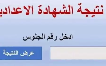 خلال ساعات.. موعد ظهور نتيجة الشهادة الإعدادية محافظة البحيرة 2025 برقم الجلوس عبر behira.gov.eg