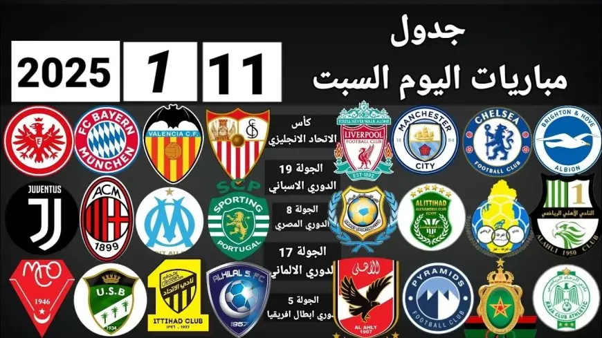 ليفربول VS أكرينجتون ستاتلي.. جدول مباريات اليوم السبت 11-12-2025 في جميع البطولات