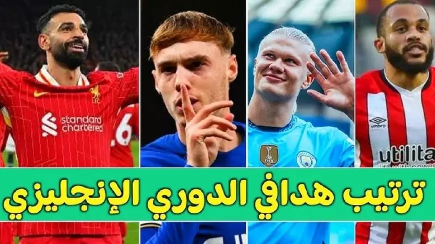 “هالاند ينافس صلاح”.. جدول ترتيب هدافي الدوري الإنجليزي للموسم الحالي 2024-2025