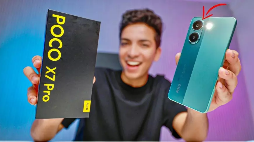 ‏شاومي تُبهر العالم.. هاتف xiaomi poco x7  بمواصفات مميزة وجبارة وسعر اقتصادي جدا