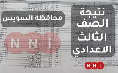 رسميا.. رابط نتيجة الشهادة الإعدادية محافظة السويس 2025 برقم الجلوس وروابط محافظات أخرى للاستعلام